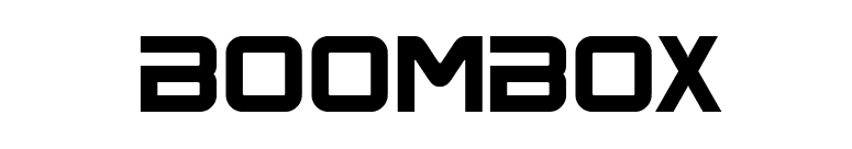 BoomBox font preview