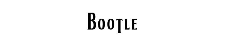 BOOTLE font preview