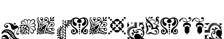 BordersOneSSK font preview