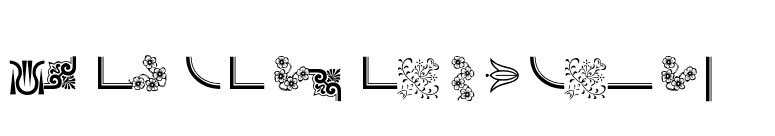 BordersOrnamentsP05 font preview