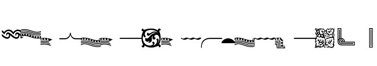 BordersOrnamentsP06 font preview
