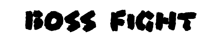 Boss Fight
 font preview