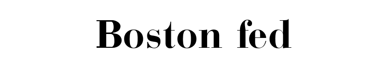 Boston fed font preview