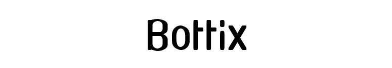 Bottix font preview