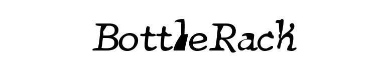 BottleRack font preview