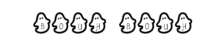 Bouh bouh font preview