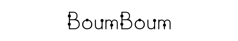 BoumBoum font preview