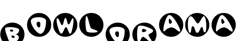 BowlORama font preview