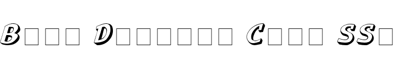 Boya Display Caps SSi font preview