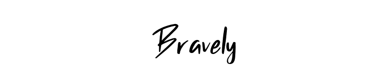 Bravely font preview
