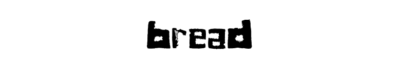 bread font preview