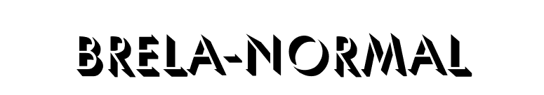 Brela-Normal font preview