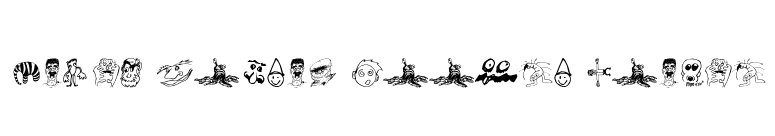 Brian Powers Doodle Normal font preview