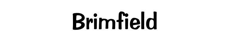 Brimfield font preview