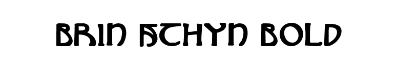 Brin Athyn Bold font preview