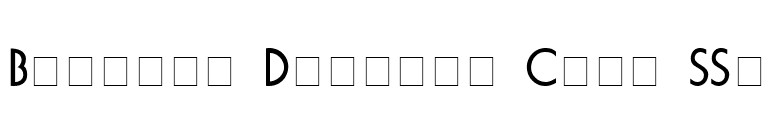 Brioche Display Caps SSi font preview