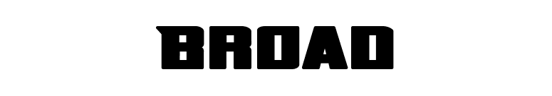 Broad font preview