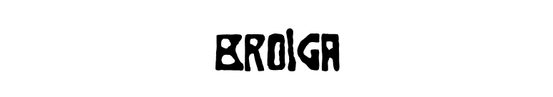 Brolga font preview