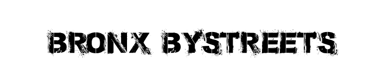 Bronx Bystreets font preview