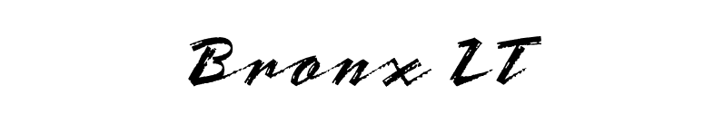 Bronx LT font preview