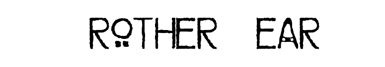 Brother Bear font preview