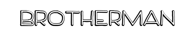 BrotherMan font preview
