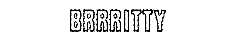 Brrritty font preview