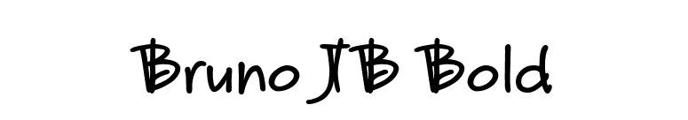 Bruno JB Bold font preview