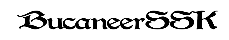 BucaneerSSK font preview