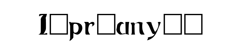 Bucephalus font preview