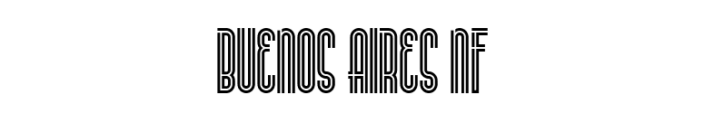 Buenos Aires NF font preview