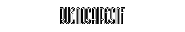 BuenosAiresNF font preview