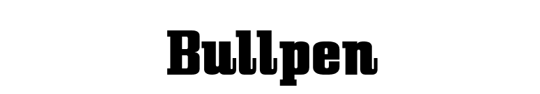 Bullpen font preview