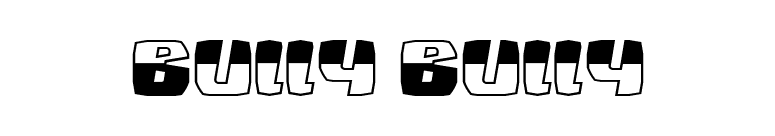 Bully Bully font preview