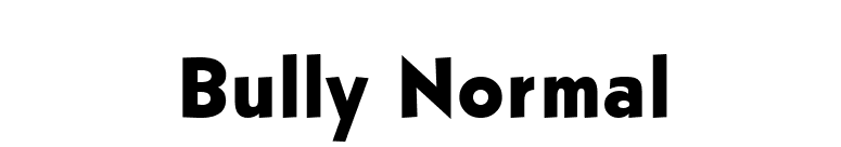 Bully Normal font preview