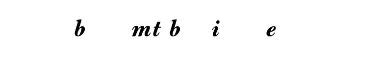Bulmer MT Bold Italic Expert font preview