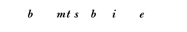 Bulmer MT SemiBold Italic Expert font preview