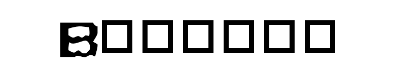 Bumling font preview