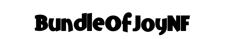 BundleOfJoyNF font preview