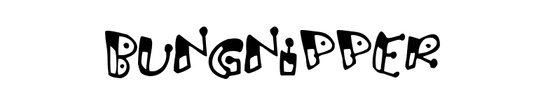 Bungnipper font preview