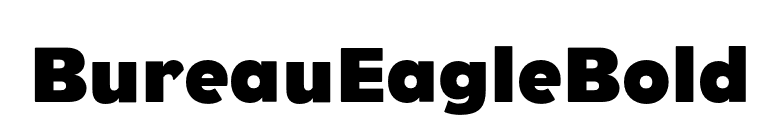 BureauEagleBold font preview