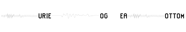 BurieDog-SeaBottom font preview