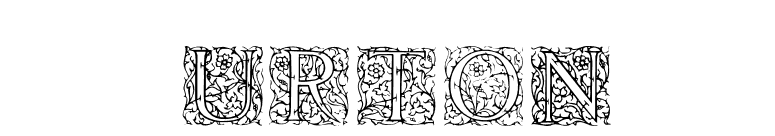 Burton font preview