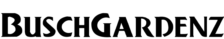 BuschGardenz font preview