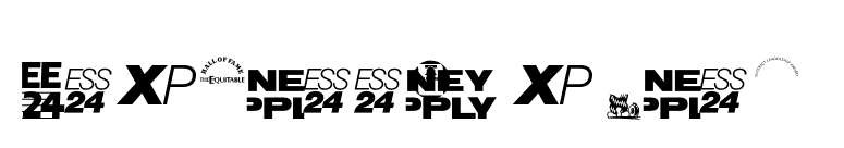 BusinessServicesP03 font preview