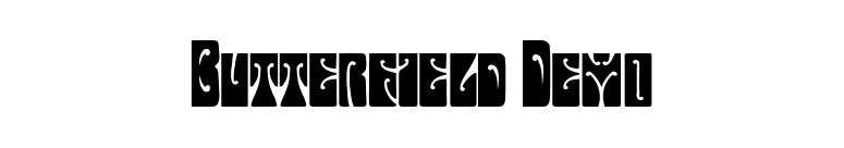 Butterfield Demo font preview
