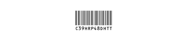 C39HrP48DhTt font preview