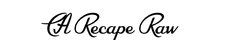 CA Recape Raw font preview