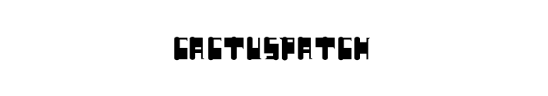 CactusPatch font preview