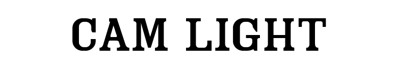 Cam Light font preview